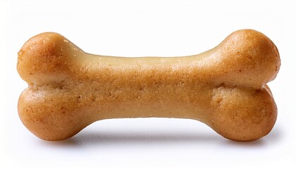 dog treat bone biscuit food pet snack canine bakery feed delicious isolated on white background