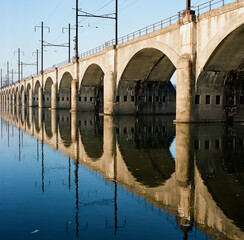 Philadelphia and Reading Railroad bridge