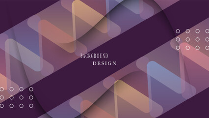 Minimal geometric background gradient shapes composition 