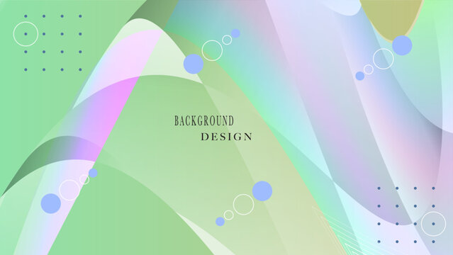 Geometric background template banner colorful