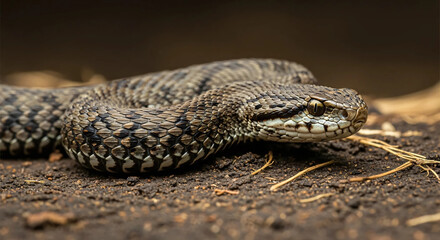 Obraz premium close up of a snake