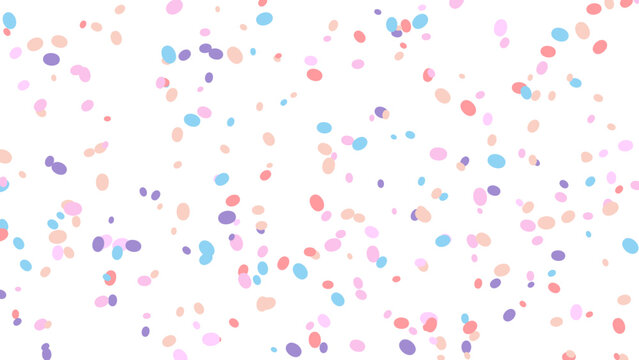 Pastel Confetti Background Celebration Festive Texture Decoration