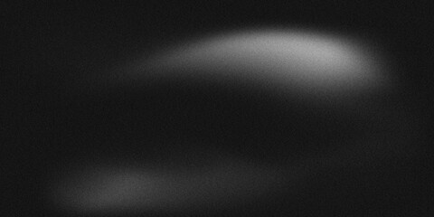 Abstract black and grey grainy background with subtle white gradient and noise texture. Ideal for tech design, visual testing, or creative overlays in commercial and editorial use. © yun visual