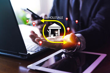 Wholesale Supply Chain Logistics Management with Digital Distribution Network Concept