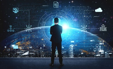 Cyber security protects against breaches, hacks, and network attacks using strong infrastructure...