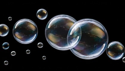 Soap Bubble Overlay Element Effect Transparent