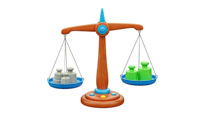 Unbalanced Scale with Weights