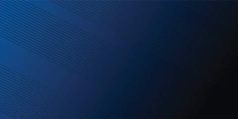 Obraz premium Blue Gradient with Diagonal Lines - Abstract Background Design