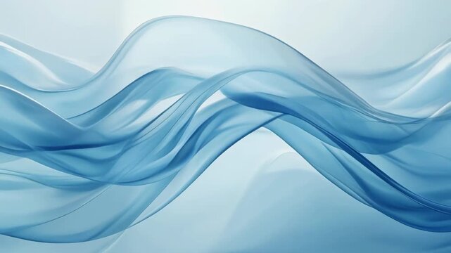 Elegant Blue Wave Textures for Modern Design and Backgrounds in Stock Imagery