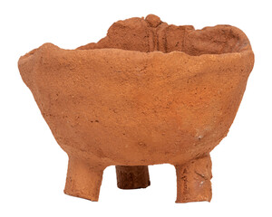 Terracotta png plant pot mockup