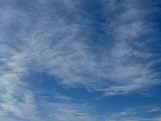 blue sky with clouds