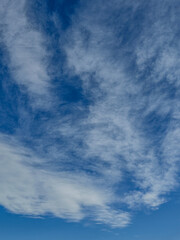 blue sky with clouds