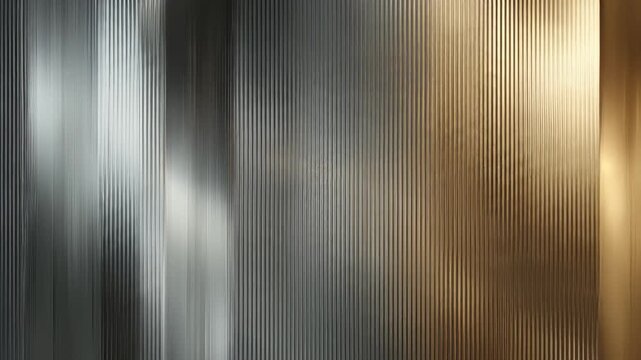 Abstract Metallic Stripes with Light Play, and Modern Texture Background.