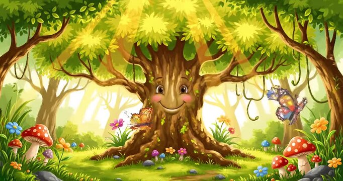tree in the forest