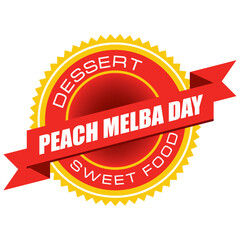 National Peach Melba Day