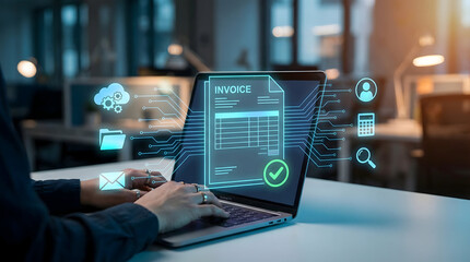 Automated Digital Invoice Management and Cloud Billing