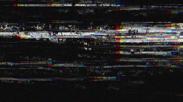 Abstract digital glitch mosaic background with pixel noise and corrupted data texture