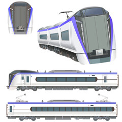 Naklejka premium E353系 中央線