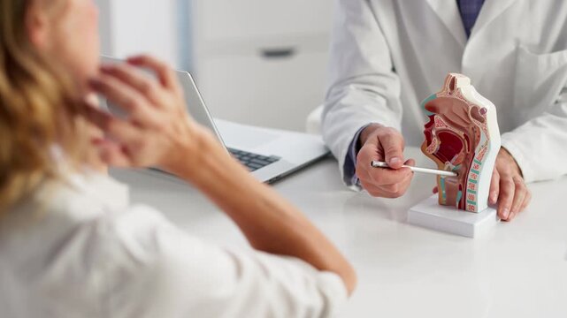 Doctor Explains Woman's Thyroid Disease And Thyroiditis