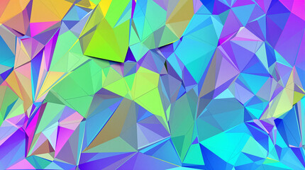 AI-inspired abstract background with layered geometric shapes and smooth gradients