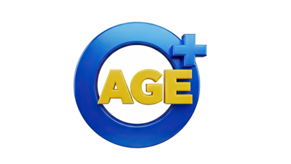 3D Rendering of AGE with a Plus Symbol