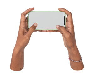 PNG Smartphone screen gaming entertainment concept, transparent background