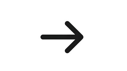 Obraz premium A dark background with a bold gray arrow pointing to the right