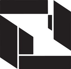 Impossible Cube Optical Illusion Illustration

Geometric Impossible Shape 3D Design

Abstract Optical Illusion Cube Silhouette