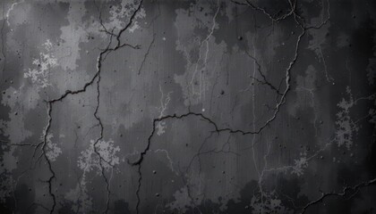 Fototapeta premium Dark Stormy Background with Cracks and Texture for Abstract Art or Design Projects