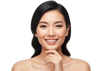 Young woman smiling confidently