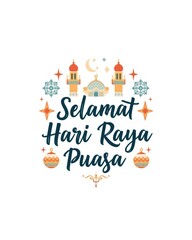 Celebrating hari raya puasa