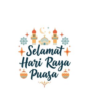 Celebrating hari raya puasa