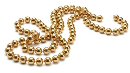 Golden ribbon roll with moon and star pattern for gift wrapping, isolated for decorative use, jke5898