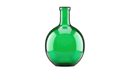 Green Glass Bottle