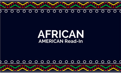 African American Read-In Holiday concept