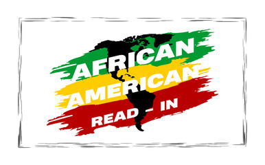 African American Read-In Holiday concept