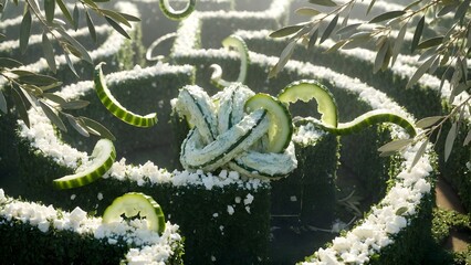 Squirmy Flavor Knots in Emotional Giggle Maze Fantasy Dream