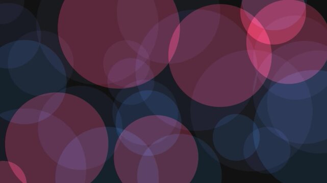 Abstract Purple and Blue Bokeh Background.