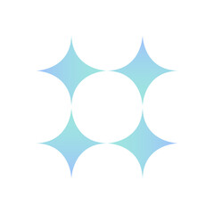 Obraz premium Abstract Geometric Gradient Shapes