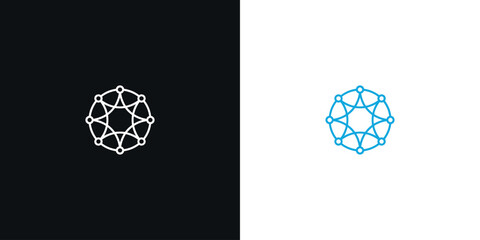 Duet Connected cosmic rings dancing © @Three