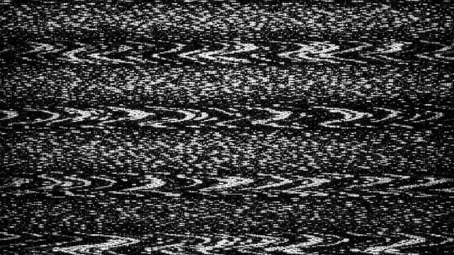 TV static noise background for retro horror effect