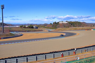 サーキット場の風景