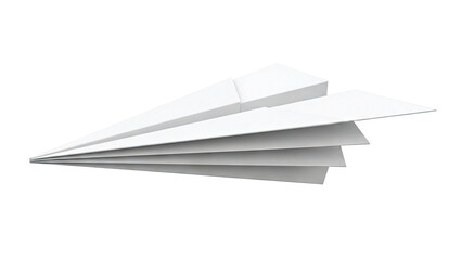 White paper airplane