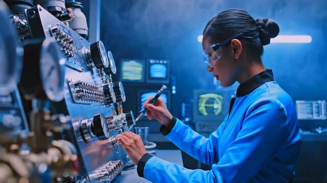 Highly trained professionals calibrate sensitive measurement devices precisely, Experts in laboratory calibration guarantee accuracy of delicate measurement tools efficiently