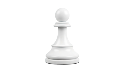 White Chess Pawn