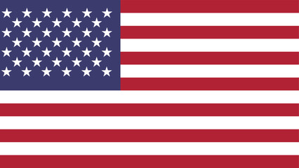 American Flag National Symbol Stars and Stripes Design