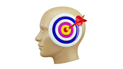 Dart in Head Target