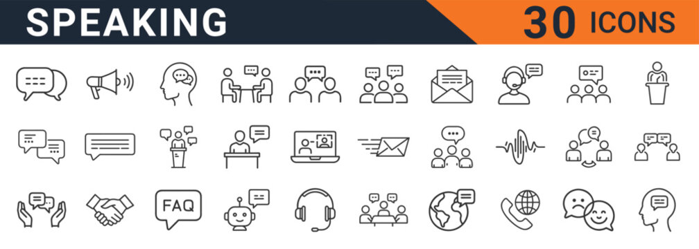 AA Icons Set Template