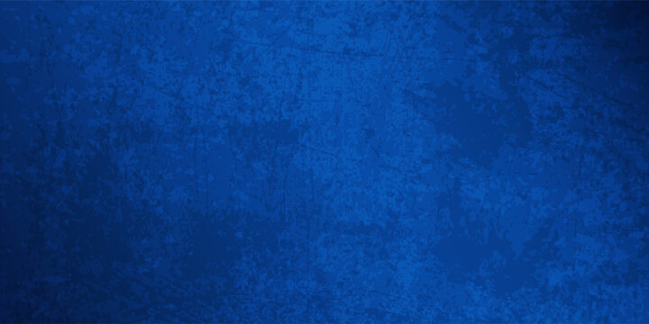 Modern beautifully textured royal blue painted surface with subtle lighting and brush strokes art simple