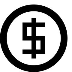 Obraz premium symbol of dollar